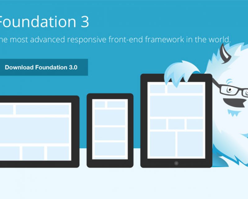 Zurb  & Twitter Bootsrap: Buat tampilan web makin cepat
