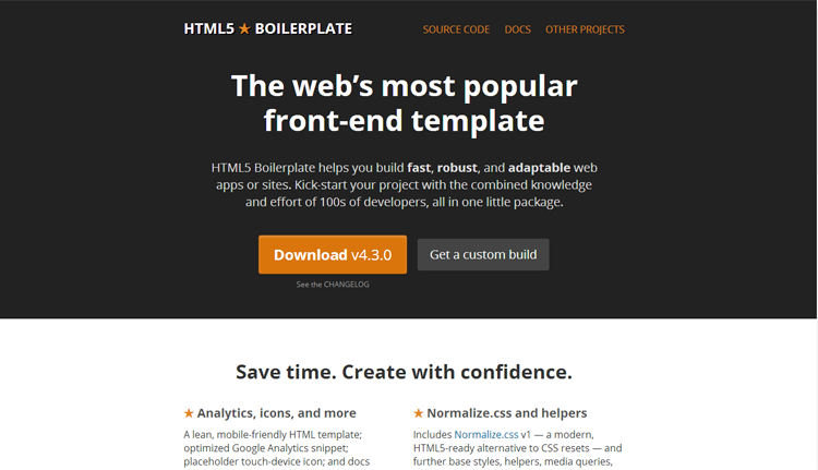 6.html5boilerplate