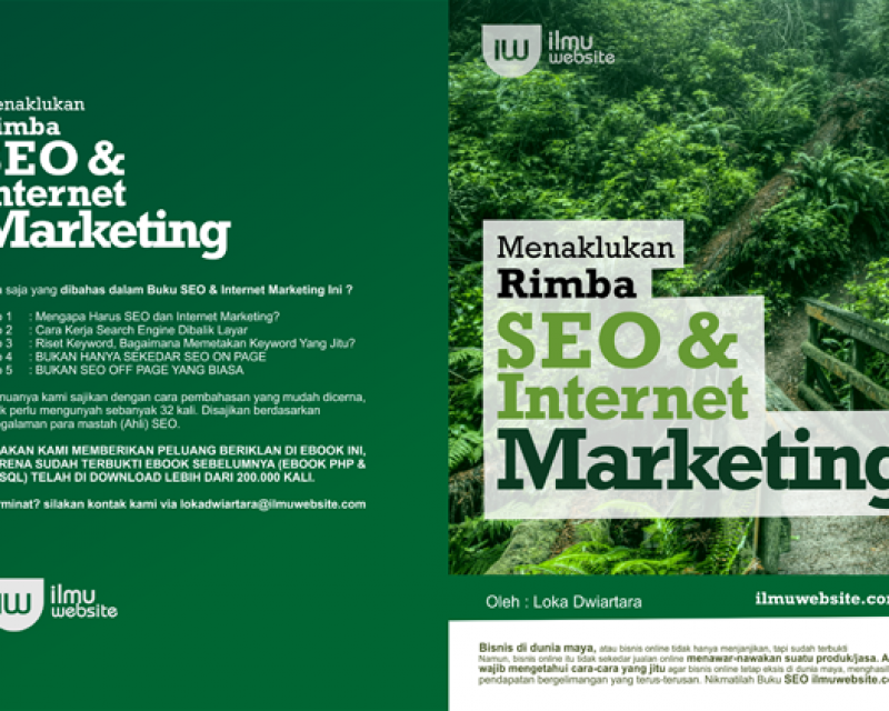 Ebook Belajar SEO : Menaklukan Rimba SEO & Internet Marketing
