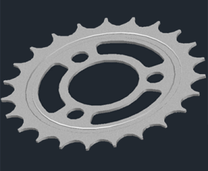 Tutorial AutoCad : Membuat Gear Motor Bag. 2 (3 Dimensi)