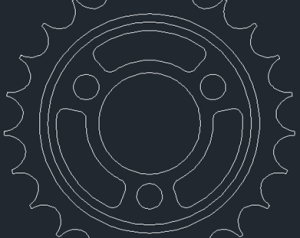 Tutorial AutoCad : Membuat Gear Motor Bag. 1 (2 Dimensi)