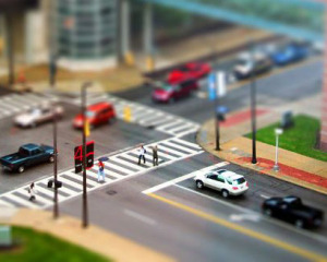 Tutorial Photoshop : Effect Tilt Shift Agar Foto Terlihat Seperti Miniatur