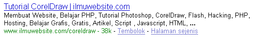 Make Over Meta Description Anda