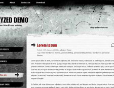 Greyzed: Template Wordpress Gratis