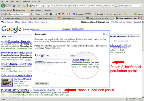 Pengembangan Google Search Result