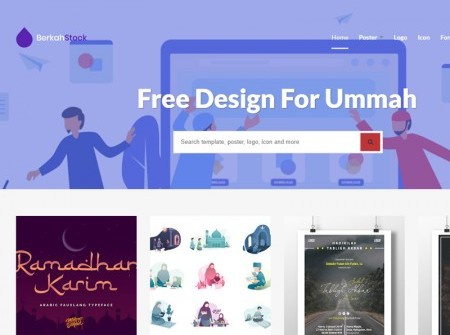 Butuh Aneka Desain Untuk Keperluan Dakwah Tauhid dan Sunnah? Berkahstock Tempatnya, Gratis!