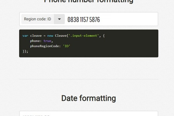 CleaveJS: JS Library Untuk Membuat Aneka Format Angka Pada Form Input 2